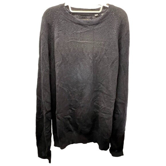 Barbour Beacon brand men’s navy blue 100% lambswool sweater XL - Picture 8 of 13